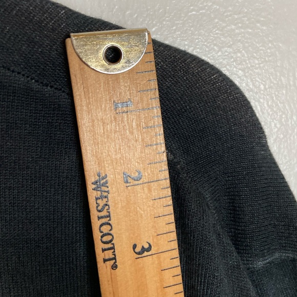 Chico's Retro Floral Mock-Neck Pullover Sweater Size 4 US XXL Basic Minimalist - Picture 5 of 9